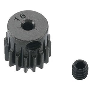 Robinson Racing 0.5 Module Hard Blackened Steel Mini Pinion 2mm 16T Robinson RC Parts