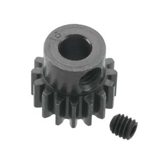 Robinson Racing 8616 Extra Hard 16 Tooth Blackened Steel 32P Pinion 5Mm