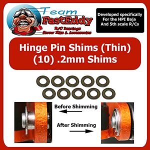 Precision Hinge Pin Shim Kit 0.2mm for Optimal Door Alignment