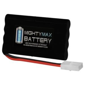 Mighty Max Battery 9.6V 2000mAh NiMH Battery for Lionel G Gauge Polar Express Train