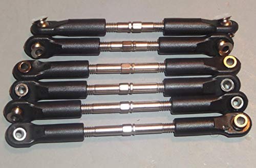 Traxxas Slash 4X4 VXL Turnbuckles Toe Tie Rods Links for 4x4 RC Trophy Truck