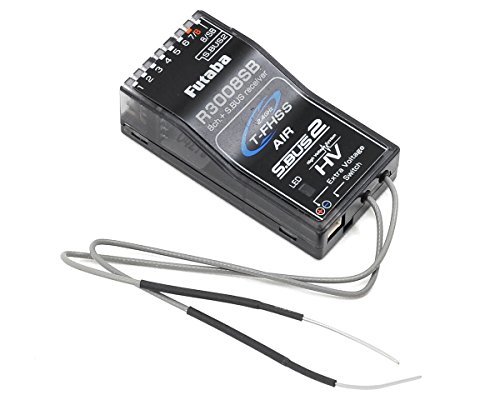 Futaba R3008SB 2.4GHz T FHSS 8 32 Channel S Bus2 High Voltage Telemetry Receiver Best RC Receiver Batteries