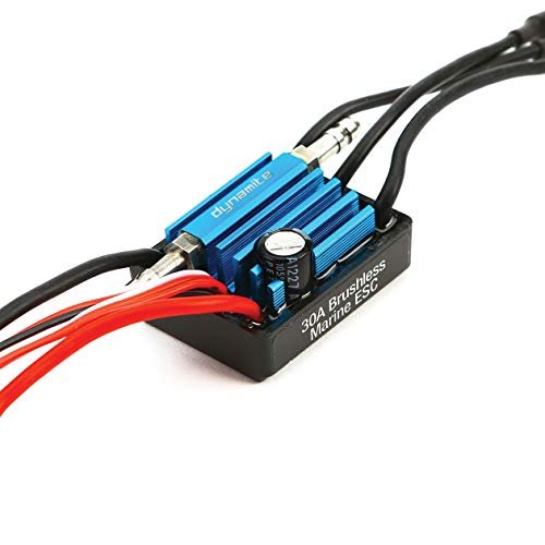 Force1 Velocity RC Boat Parts Dynamite 30A Brushless Marine ESC 2 3S DYNM3860 Replacement