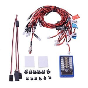 GoolRC Highlight 12 LED Flashing Light System for Corvette RC Cars
