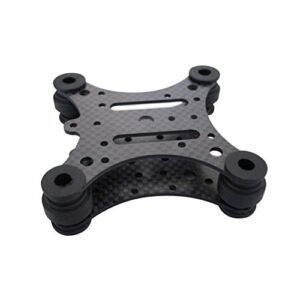 Hobbypower Anti Vibration Set 3K Carbon Fiber for Hero RC DJI Phantom Walkera QR X350 PRO Gopro Hero 1 2 3 3 Plus