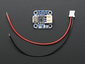 Adafruit Micro USB LiPo Charger for Lithium Ion Polymer Batteries