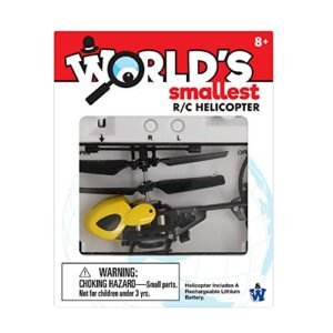 Westminster Inc World's Smallest R/C Engine Helicopter with Wireless Remote Control 30 ft Range