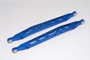 Axial Aluminum Rear Lower Chassis Link Parts Blue Upgrade for RC B52 Bomber Yeti Score RR10