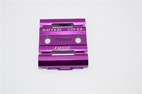 GPM Aluminum Battery Heat Sink Cover Purple Upgrade Part for XMods Evolution Touring Truck Street Compatible with RC Touring Tires