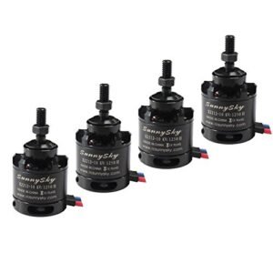Hobbypower Sunnysky X2212 10 1250KV Brushless Motor Pack of 4 for Quadcopter F330 F450 FY650 Multicopter