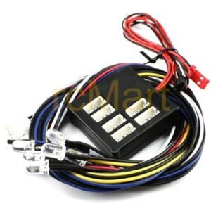 YEAH RACING LK0002 Dark Drifter LED Light Kit 6 Slot for Traxxas 110 Slash 4X4