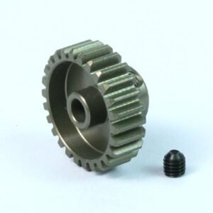 Aluminum 7075 Hard Coated Motor Gear Pinions 06P 25T Compatible with Tamiya Mini TT01 TT02 Yeah Racing MG 06P25T