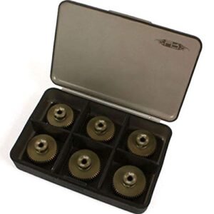 Yeah Racing MG48027032 Pinion Gear Super Hard Combo Set 48P 27T to 32T 6 Pieces