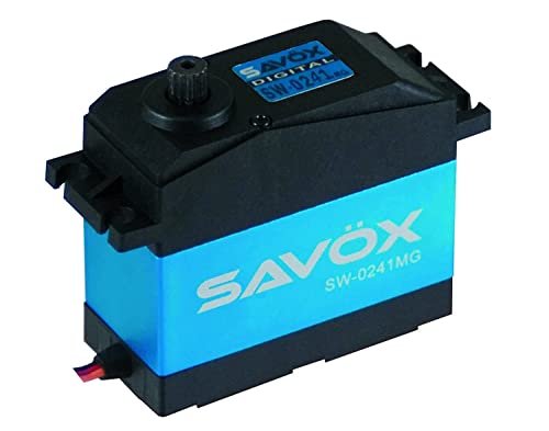 Savox 1 3 Scale RC Pilot Figures High Voltage Digital Servo SAVSW0241MG with 12 Bit Resolution and Metal Gear