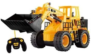 Top Race TR 113 5 Channel Remote Control Tractor Toy Front Loader Among Top 5 RC Crawlers for Kids
