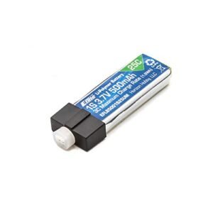 E flite 500mAh 1S 3.7V 25C LiPo High Current UMX Connector Battery EFLB5001S25UM