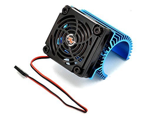 C1 86080120 5V 5010 Cooling Fan with 36mm Dia x 55mm Motor Heat Sink Combo for RC Ducted Fan Boat