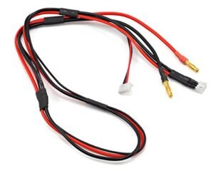 ProTek RC Plane Explosion Proof Balance Charge Lead 2S to 4mm Banana with 4S Adapter PTK 5319