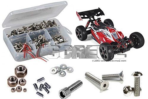 RCScrewZ Stainless Steel Screw Kit Compatible with RC German Bismarck Battleship Arrma RC Typhon 6s 1/8 BLX 4WD Brushless Buggy RTR AR106028 AR106046