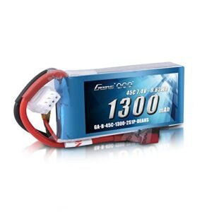 Gens ace 7.4V 1300mAh 2S 45C LiPo Battery Pack for the Biggest Plane in RC Park Roblox and More
