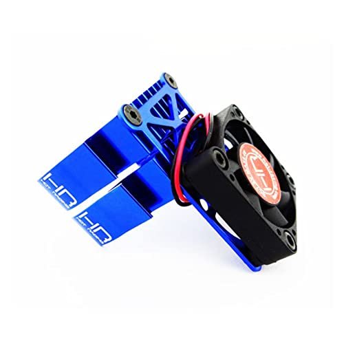 Hot Racing MH550TE06 Blue Multi Mount Fan Heat Sink 36mm Motors for Racing RC Trucks