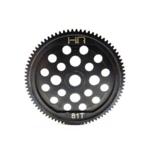 Hot Racing SECT881 Super Duty Steel 48p 81t Spur Gear Compatible with Hot Wheels RC Twist Shifter
