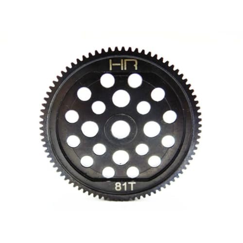 Hot Racing SECT881 Super Duty Steel 48p 81t Spur Gear Compatible with Hot Wheels RC Twist Shifter