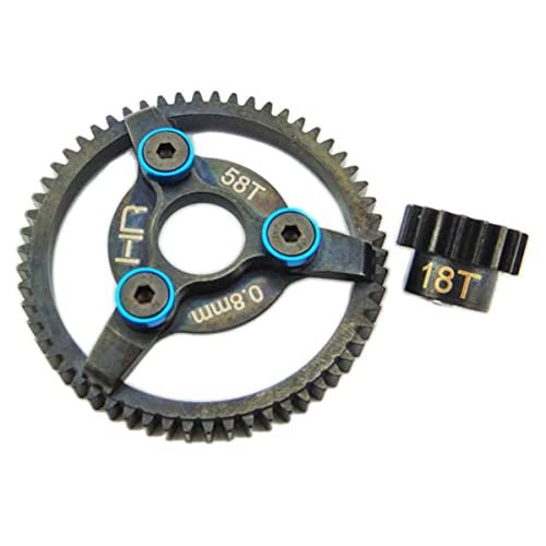 Hot Racing STE258 Brushless 18 58T 32P 0.8m Steel Gear Kit 3.22 Slash Stampede Hot Wheels RC Kit
