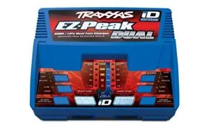 Traxxas EZ Peak Plus 100 Watt RC Car Dual Battery Charger for NIMH and Lipo Batteries with Id System