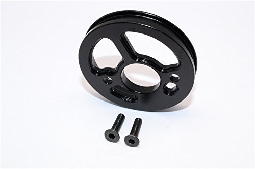 Axial Grave Digger RC Monster Truck Aluminum Motor Plate 1Pc Set Black Upgrade Part