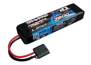 New Bright RC Battery Pack Traxxas 2S 7.4V 7600mAh 25C Power Cell LiPo with iD Connector
