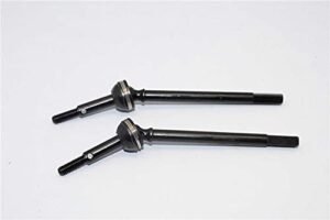 GPM Racing Steel Front CVD Drive Shaft for Vaterra K5 Blazer Ascender RC Wheels Upgrade Parts Black