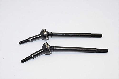 GPM Racing Steel Front CVD Drive Shaft for Vaterra K5 Blazer Ascender RC Wheels Upgrade Parts Black