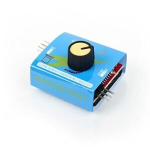 DIYmall RC Servo Tester Circuit 3CH Digital Multi Servo Tester for CCPM Master Speed Controller Checker