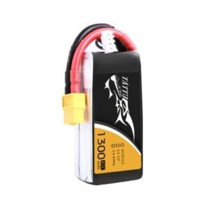 Tattu 1300mAh 45C 3S 11.1V LiPo Battery Pack with XT60 Plug Ideal for UDI RC Boat Battery Needs