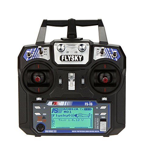 GoolRC Flysky FS i6 2 4GHz 6CH Radio Transmitter for Glow RC Helicopter with FS iA6 Receiver Mode 2