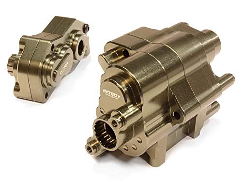 Integy RC Billet Machined Gearbox Case Set for Axial 1/10 Yeti Rock Racer