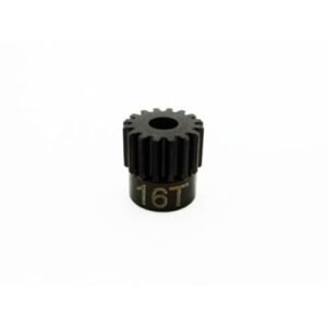 Hot Racing CSG16M05 16t 0.5 Mod Hardened Steel Pinion Gear 1 8 Bore for Hot Wheels RC Batman