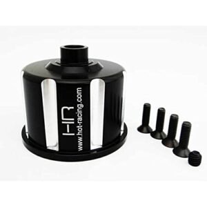 Hot Wheels RC Nitro Speeders 2 0 Mustang Aluminum Differential Housing Case by Hot Racing for Losi 1 5 Scale Models