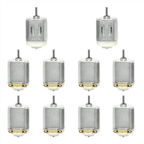 Gikfun Twin Engine RC 15000 RPM DC 3V to 6V 130 Motor Pack of 10pcs for Arduino DIY Projects EK1291x10