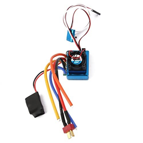 MagiDeal 120A ESC Sensored Brushless Speed Controller for 1/8 1/10 Scale RC Cars and Trucks