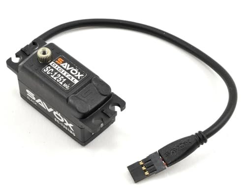 Savox SC 1251MG Coreless Motor Metal Gear Servo High Torque 125 oz in 0.09 sec 60 Speed
