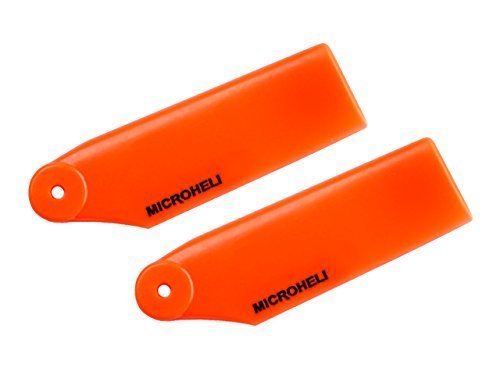 Microheli Plastic RC Tail Wheel Blade 34mm Orange for BLADE 180 CFX MH 18FX030OR