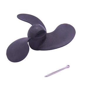 BRP RC Tires F6 309641060M Plastic Propeller for Tohatsu Nissan 2.5HP 3.5HP Mercury Mariner 3.3HP Evinrude Johnson OMC BRP 3.3HP Outboard Motor 7.4 Diameter