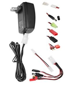 Szwisechip Delta RC Peak Detection Battery Charger for NiMH NiCd 3.6V to 10.8V Airsoft RC Cars Trucks Air Guns and Airplanes