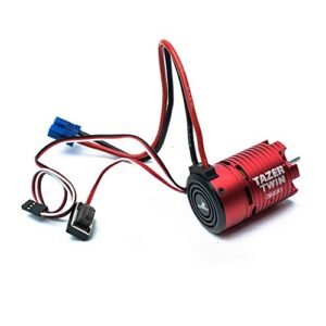Dynamite Tazer Twin 540 Brushless Motor ESC Combo 2WD 3000kv for Precise RC Car Wheel Alignment