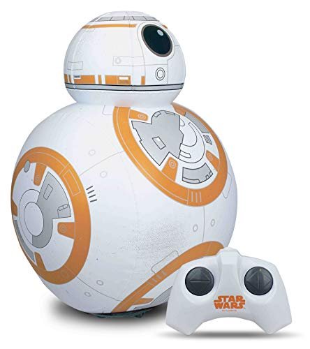 Juguetronica Bladez Inflatable Star Wars Droid BB 8 RC Battleship Wars Toy with Sound Mini Size 47 cm
