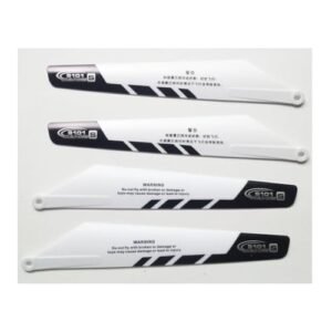 Night Lions Tech Main Blades Black White Spare Parts for Double Horse 9101 RC Helicopter