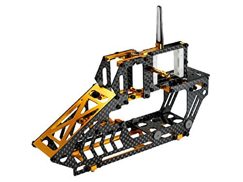 Microheli Aluminum Carbon Fiber RC Truck Frame Gold for Blade 230S 230S V2