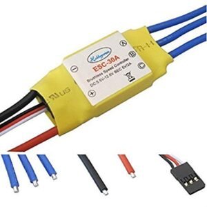 Powerday 30A Brushless ESC Speed Controller for Icon RC Helicopter Airplane Multirotor